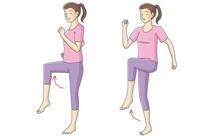 足踏みチェック