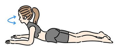 頸椎椎間板ヘルニアのための体操